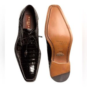 Mezlan Men's Crocodile Lace Up Anderson